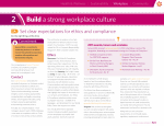   Build a strong workplace culture