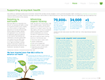     Supporting ecosystem health