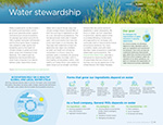 Water stewardship